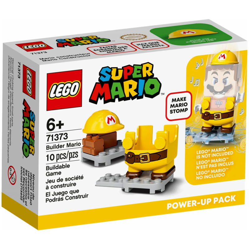 Super Mario Builder Power-Up Pack - 10 Pcs