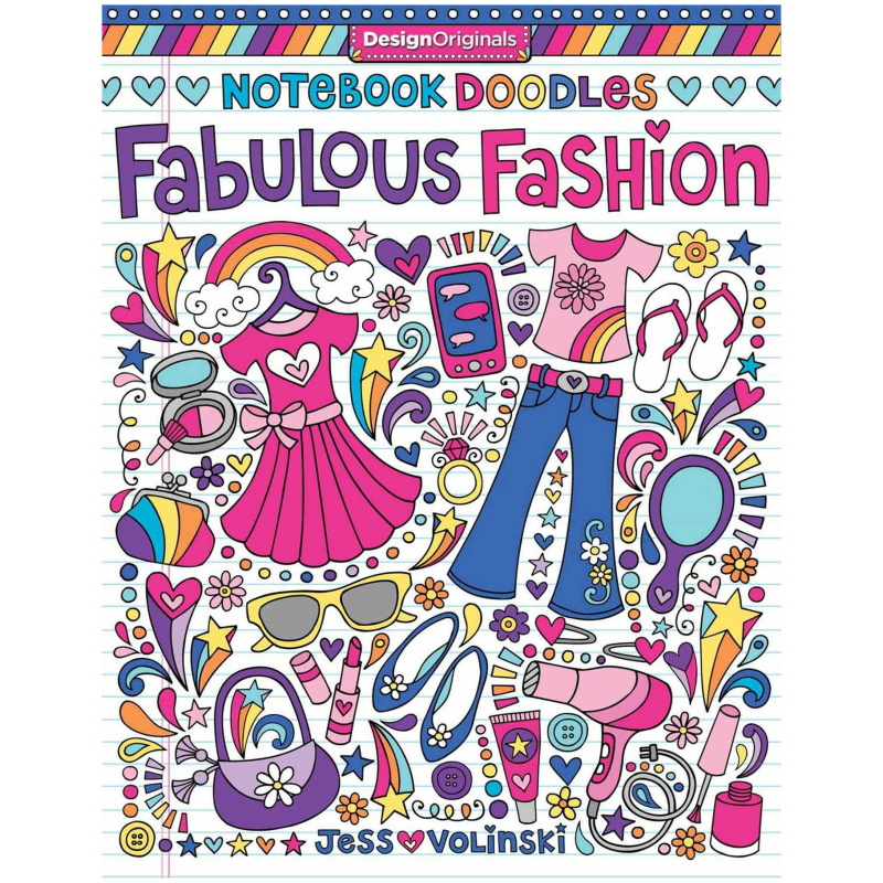 Note Book - Doodles Fabulous Fashion