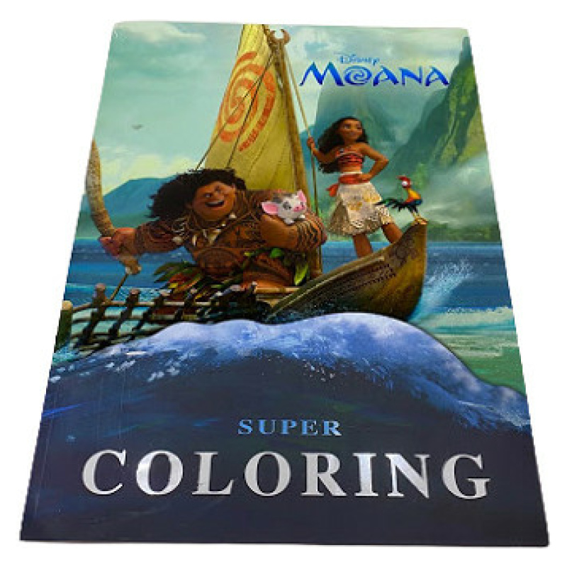Super Colouring Book A3 - Moana
