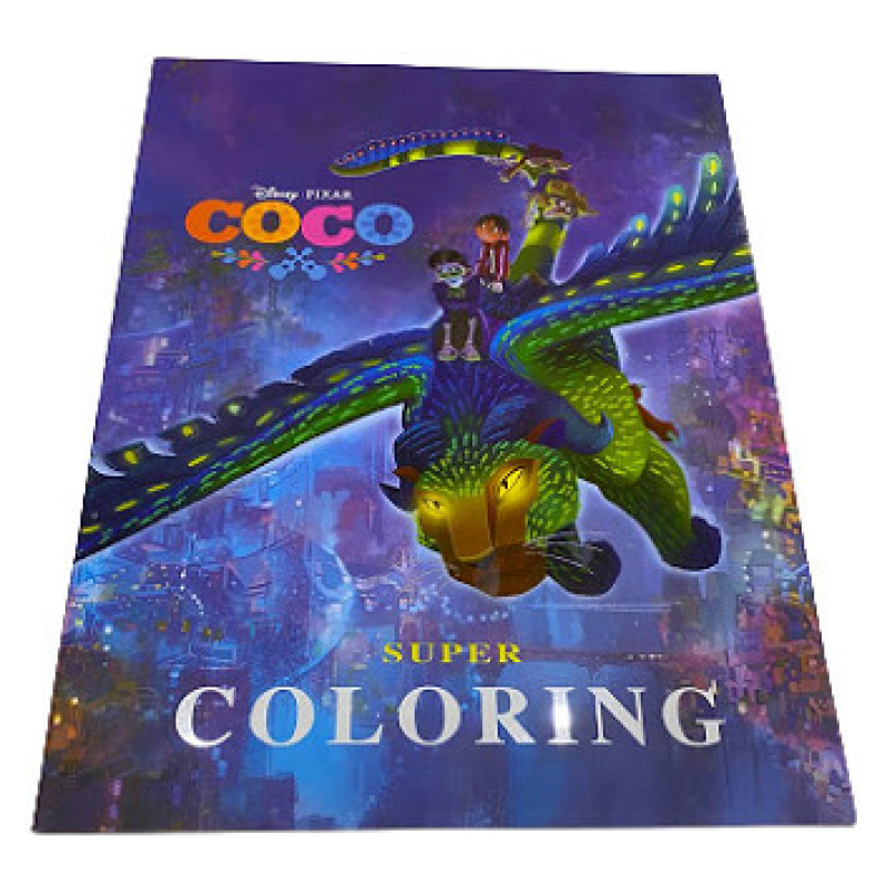 Super Colouring Book A3 - COCO