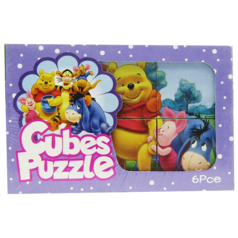 Disney Cubes Puzzle - 6 Pcs