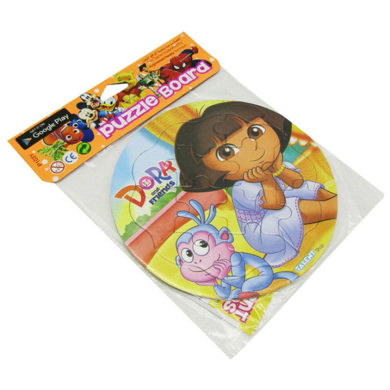 Dora 's Puzzle Board - 12 Pcs