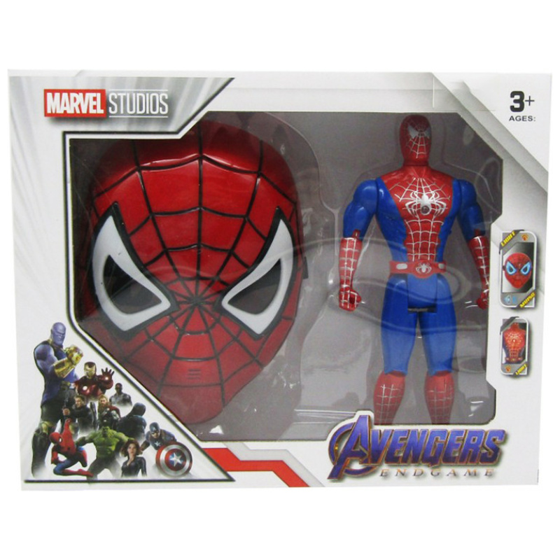 Marvel Studio Figure With Mask - SpiderMan