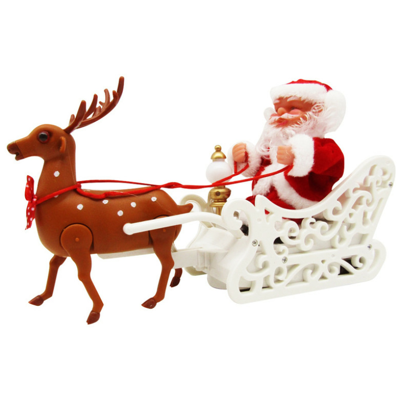 Santa Claus Carriage Deer