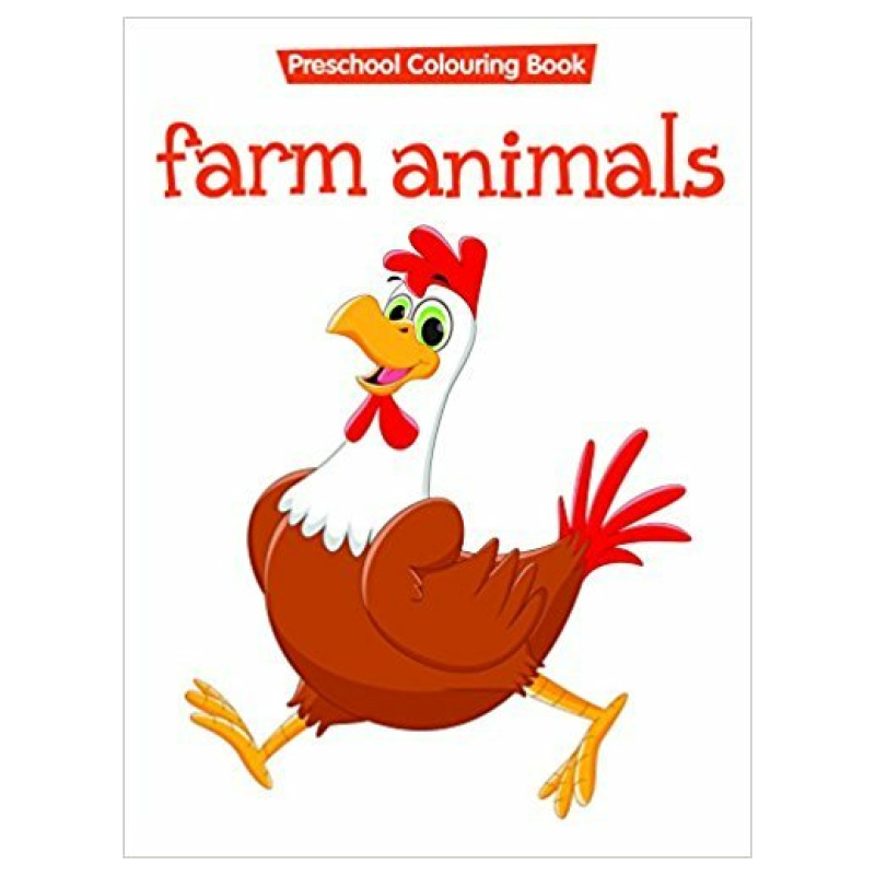 Coloring Book - Farm Animals