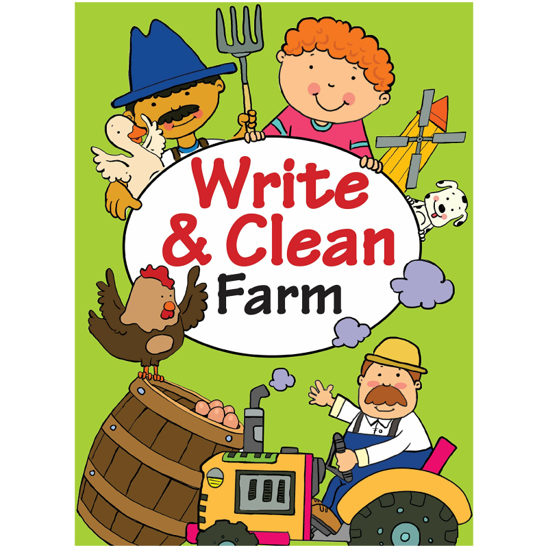 Activity Book - Write & Clean Farm