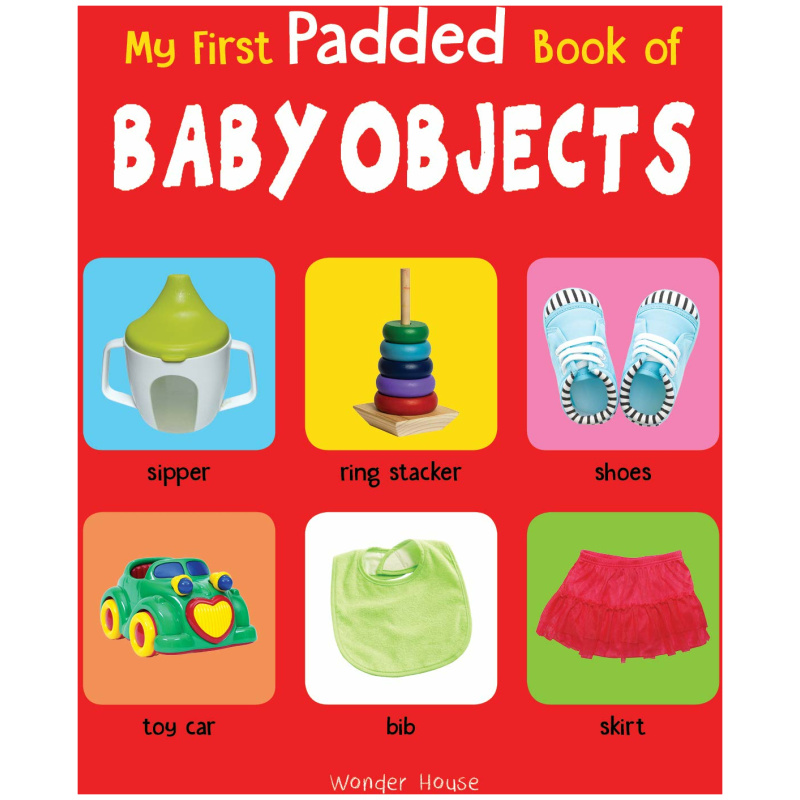 My First Padded Book - Baby Objects