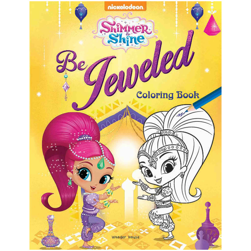 Wonder House Jeweled Coloring Book Shimmer & Shine Shop Online
