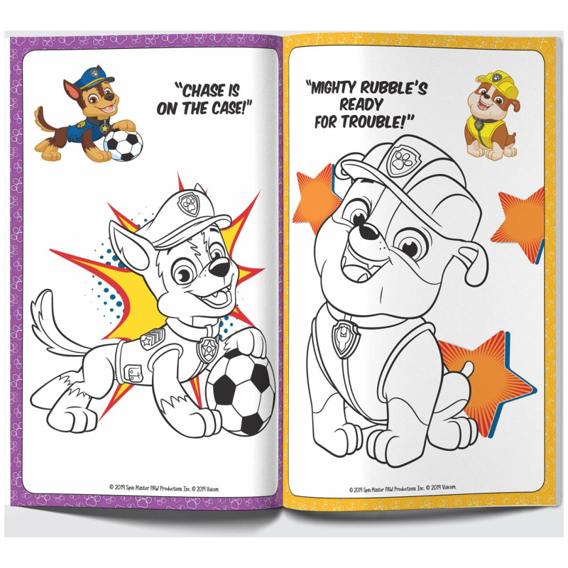 Wonder House Giant Coloring Book - Here to Help! Paw Patrol - Shop