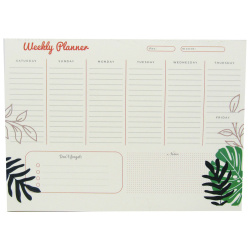 Weekly Planner A4 - Nature