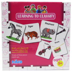 Educational Cards - Learning To Classify - 48 Pcs