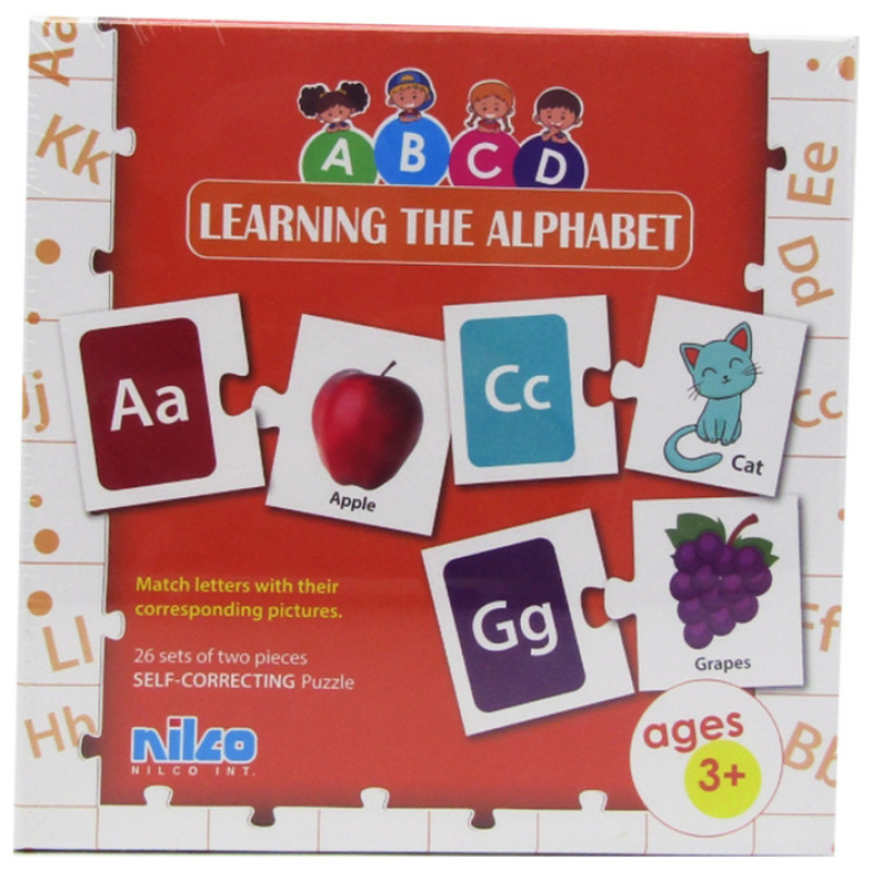 Educational Cards - The Alphabet - 60 Pcs