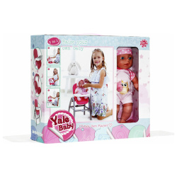 Doll Care Playset 3 In 1 -35 CM - Random Pick