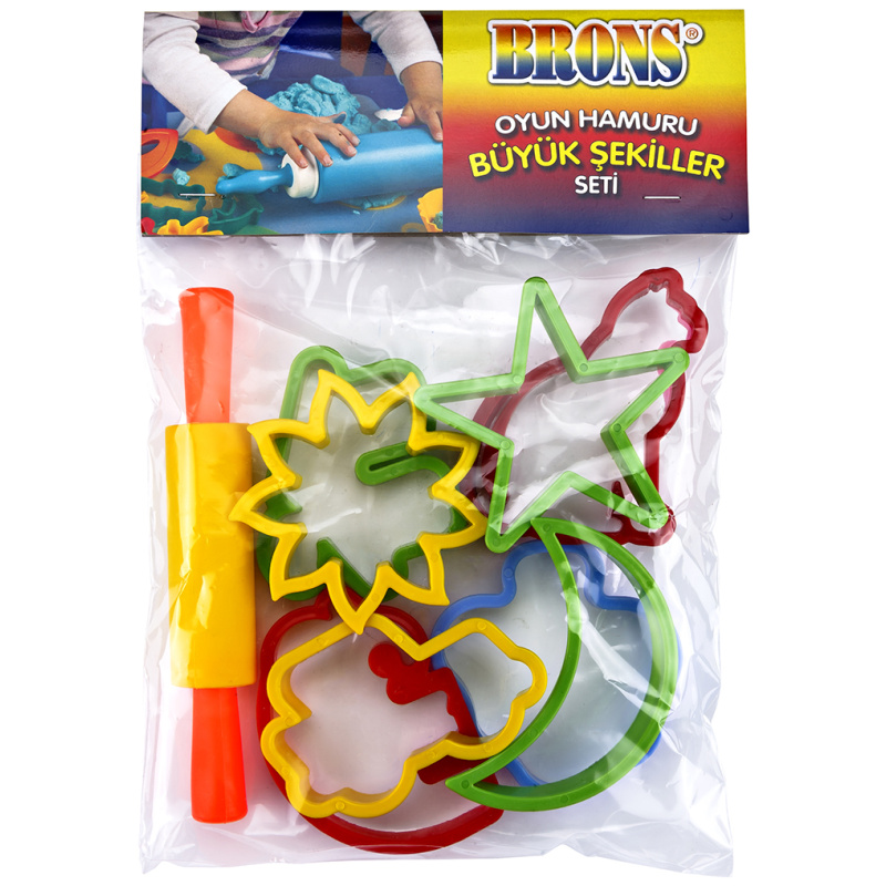 Brons Modeling Clay Tool Set - Shapes