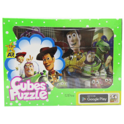 plastic Cubes Puzzle - Toy Story