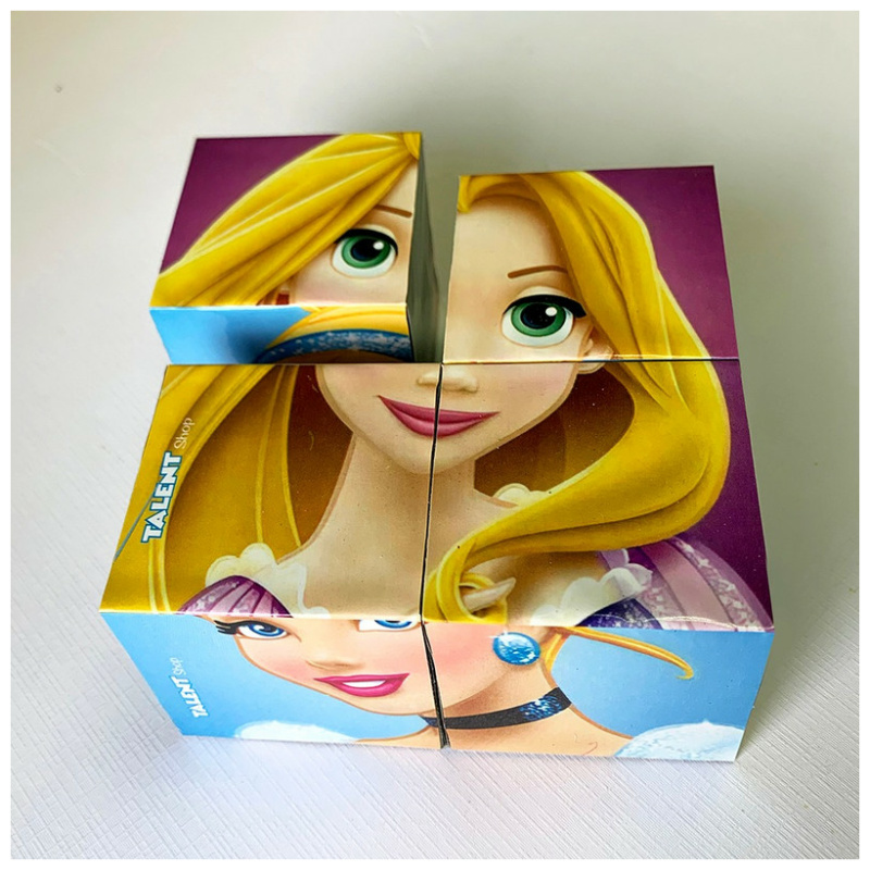 Plastic Cubes Puzzle - Princess