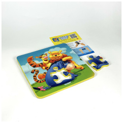 Cartoon Puzzle Board - Pooh With Friends