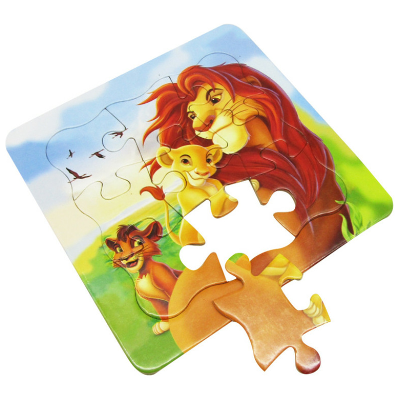 Cartoon Puzzle Board - The Lion King