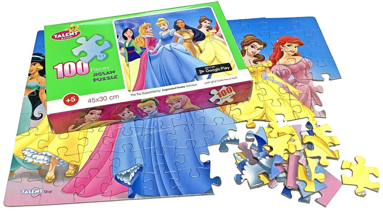 Talent Cartoon Puzzle - Disney Princess - Shop Online Toys, Puzzles & Board  Games, Jigsaw Puzzles At Best Prices in Egypt— Kassem Store