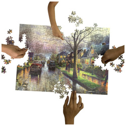 Jigsaw Puzzle - Christmas HomeTown
