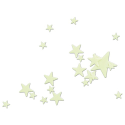 Glow in the Dark Stars - 16 Pcs