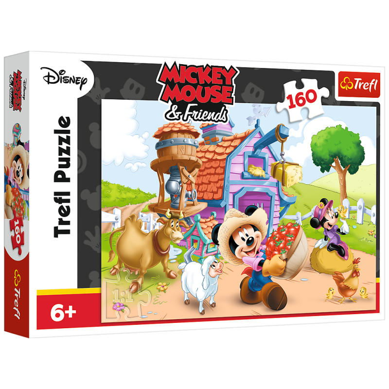 Mickey The Farmer Puzzle - 160 Pcs
