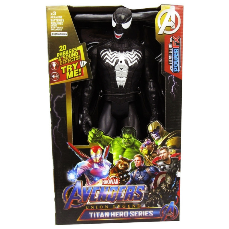 Avengers Titan Hero Series  - Black Spiderman