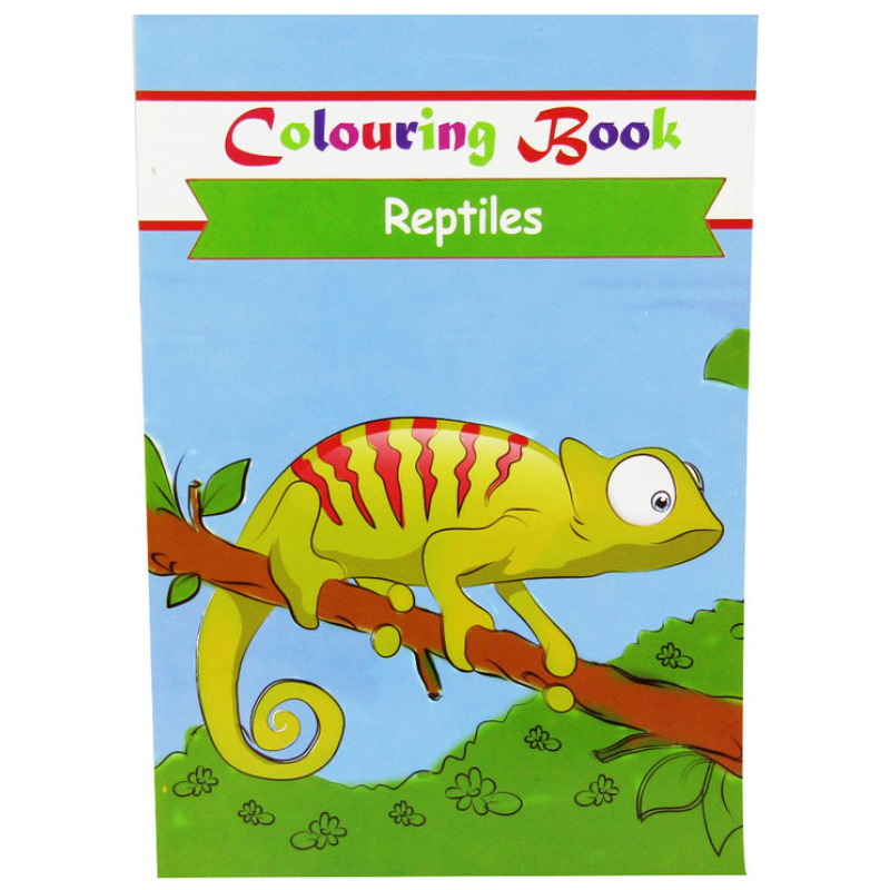 Coloring Book - Reptiles