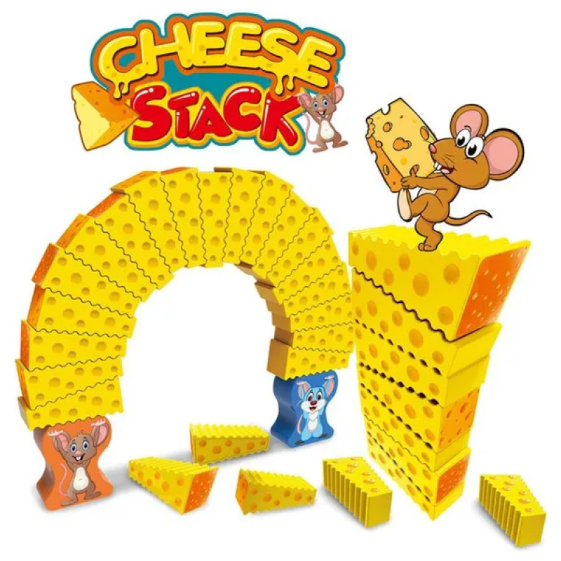 Cheese Stacking Fun Game