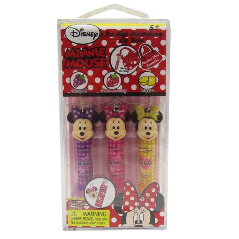 Other Disney Minnie Mouse Lip Balm Stick -3 Pcs - Shop Online Toys ...