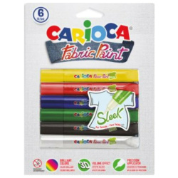 Fabric Paint Sleek - 6 Pen