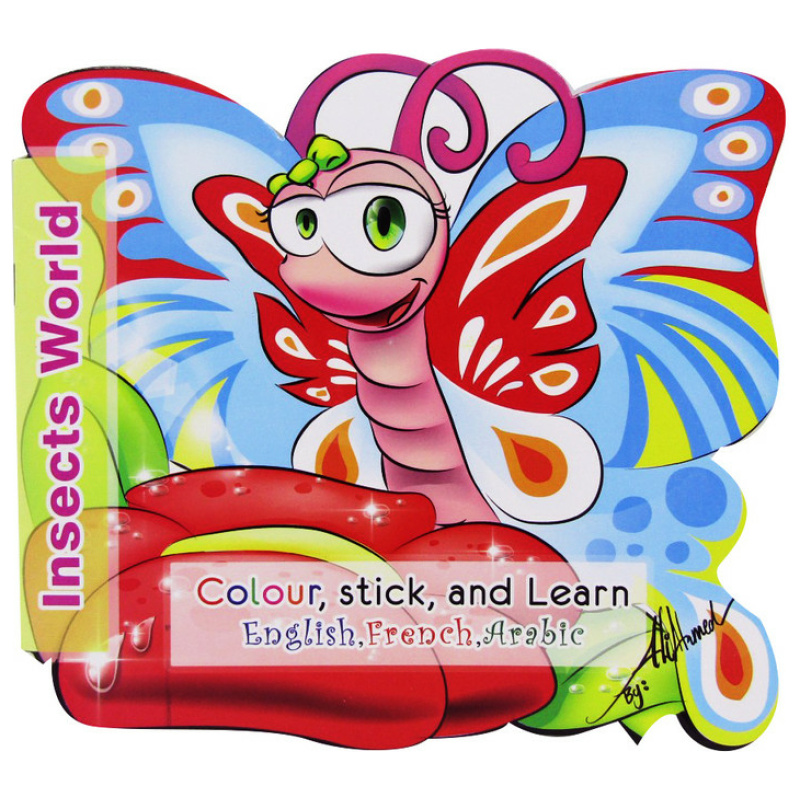 Color Stick And Learn - Insects World