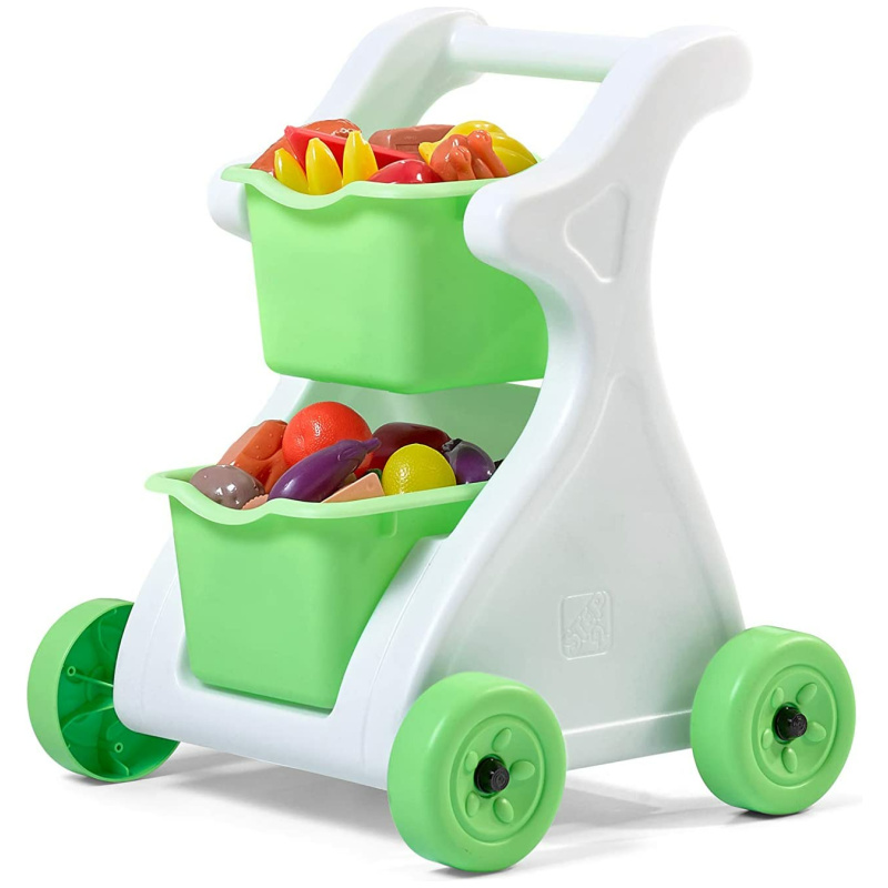 Modern Mart Shopping Cart - Green