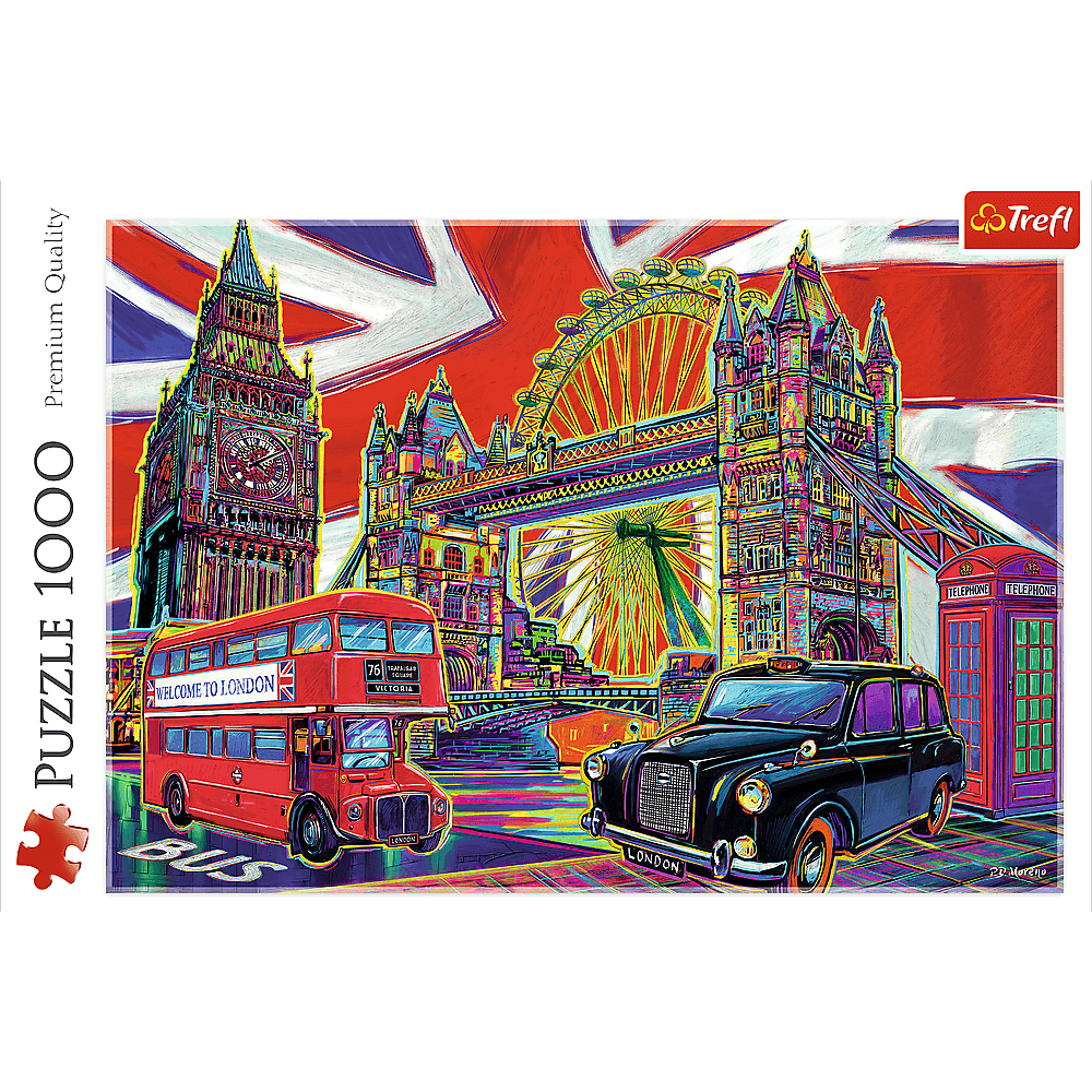 Trefl Colours Of London Puzzle 1000 Teile