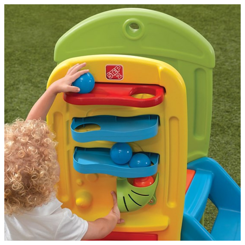 Step2 play ball fun climber with slide 2024 for toddlers