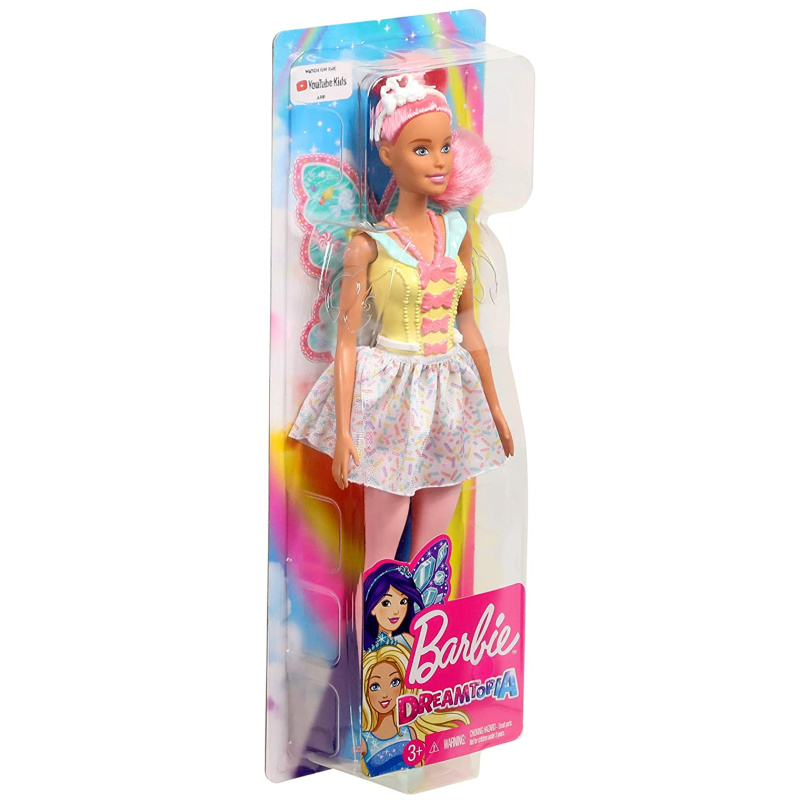 Barbie Fairy Doll With Wings - Yellow Dress