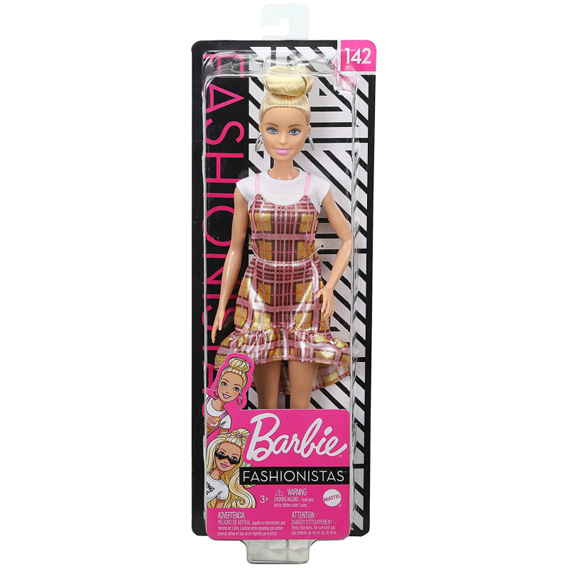 Barbie Fashionistas Doll - Plaid Dress