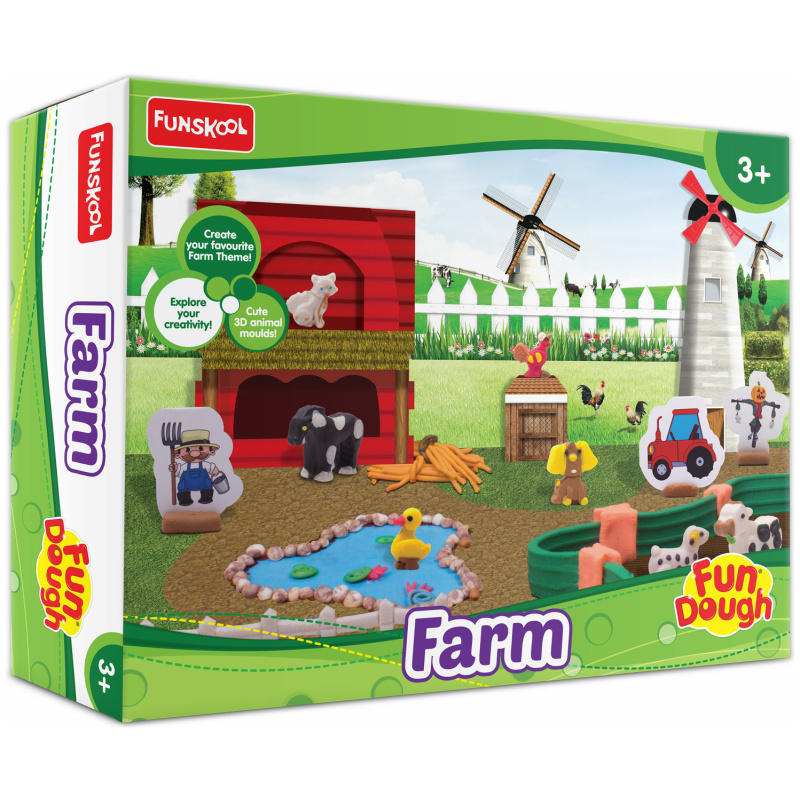 3D Fun Dough - Farm