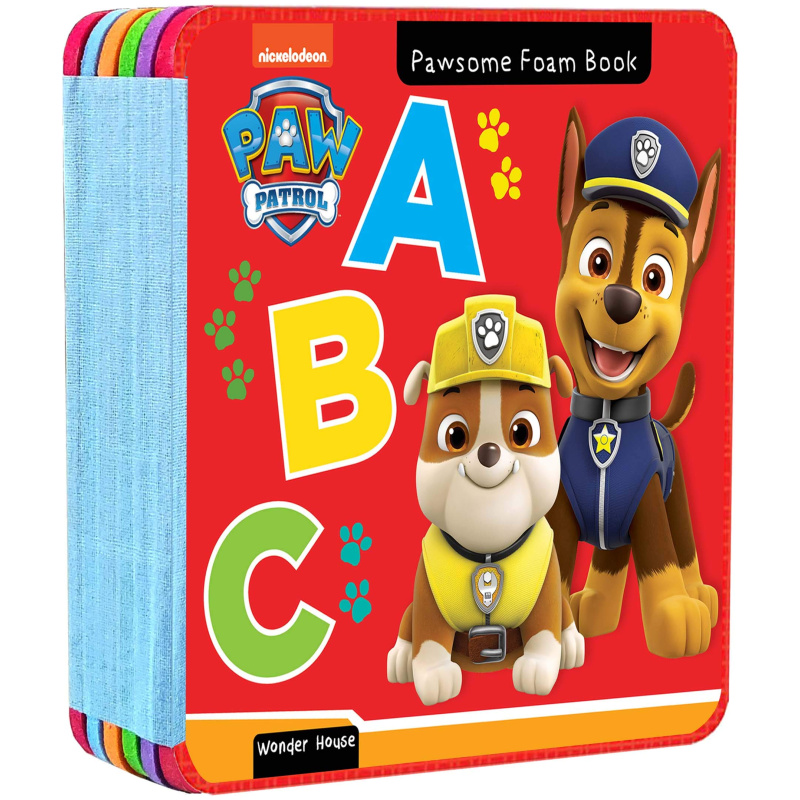 Paw Patrol Foam Books - ABC Alphabet