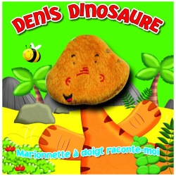 French Finger Puppet Adventure - Denis Dinosaure