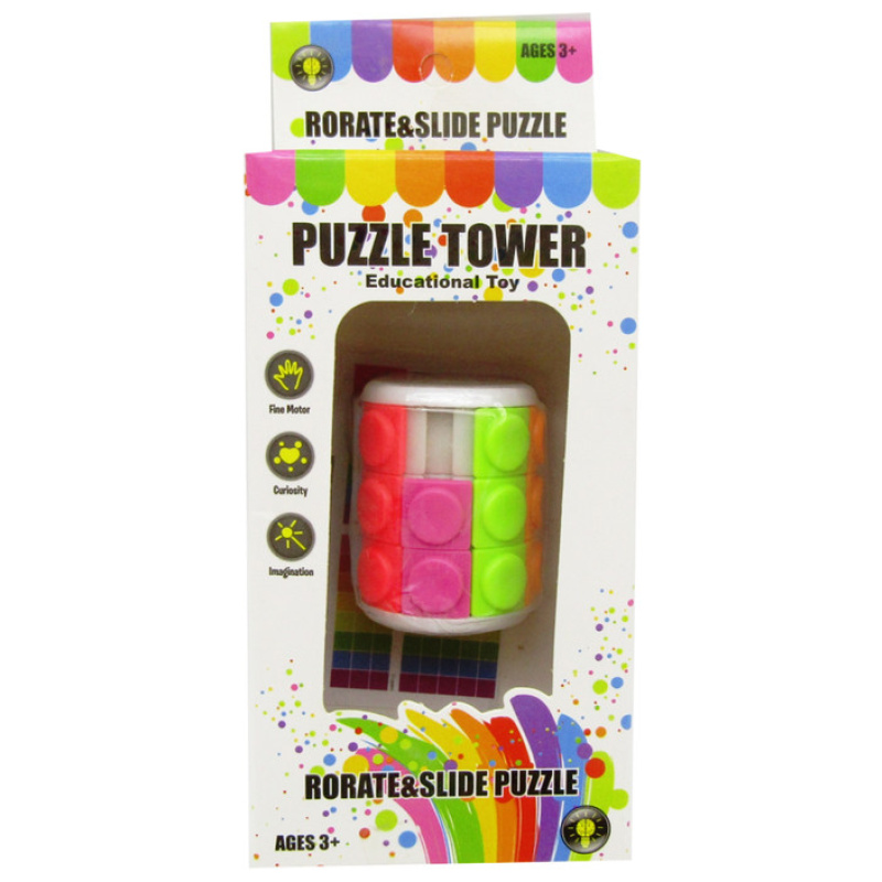 Puzzle Rotate Slide Tower