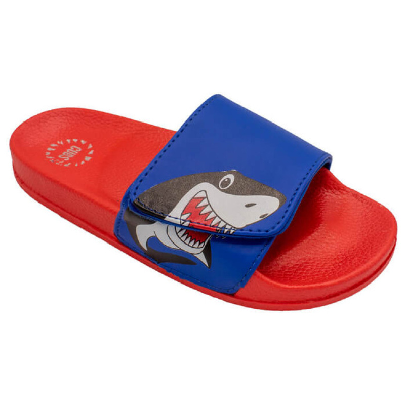 Slipper - Shark Red Sole Slide