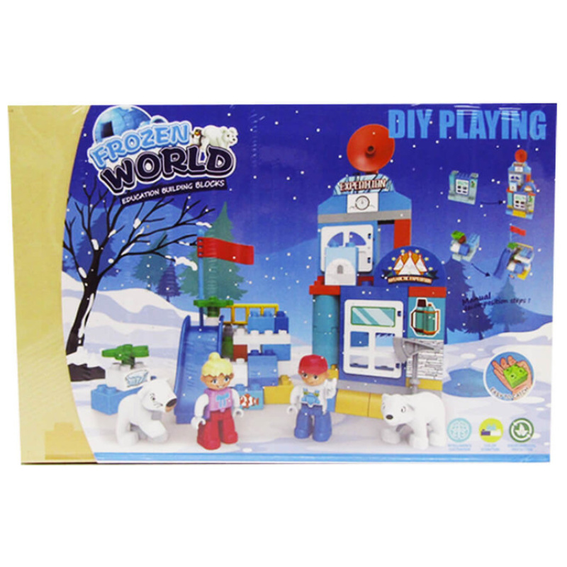 Frozen World Building Blocks - 64 pcs