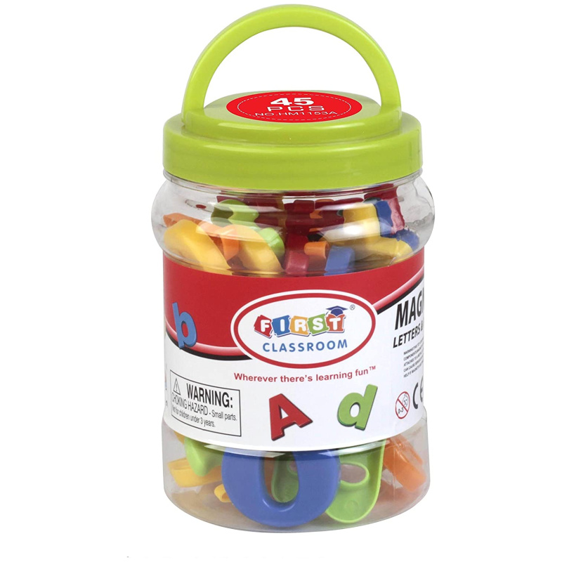 Letters And Numbers Jar - 45 PCS