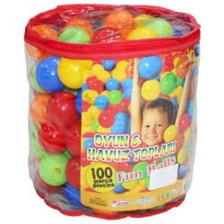 Colorful Fun Balls Bag - 100 Ball