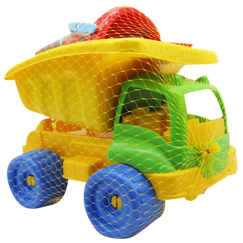 Beach Bucket - Spiderman Yellow Vehicle Set