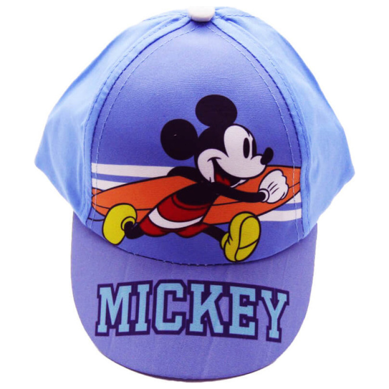 Cap For Baby - Mickey Mouse - Light Blue