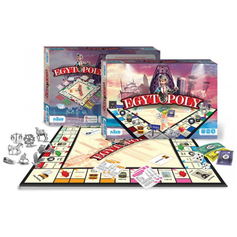 Board Game - Egyptopoly English Version