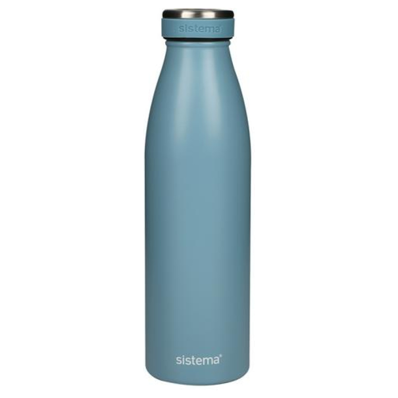 Hydrate Stainless Steel Water Bottle - 500ML - Light Blue