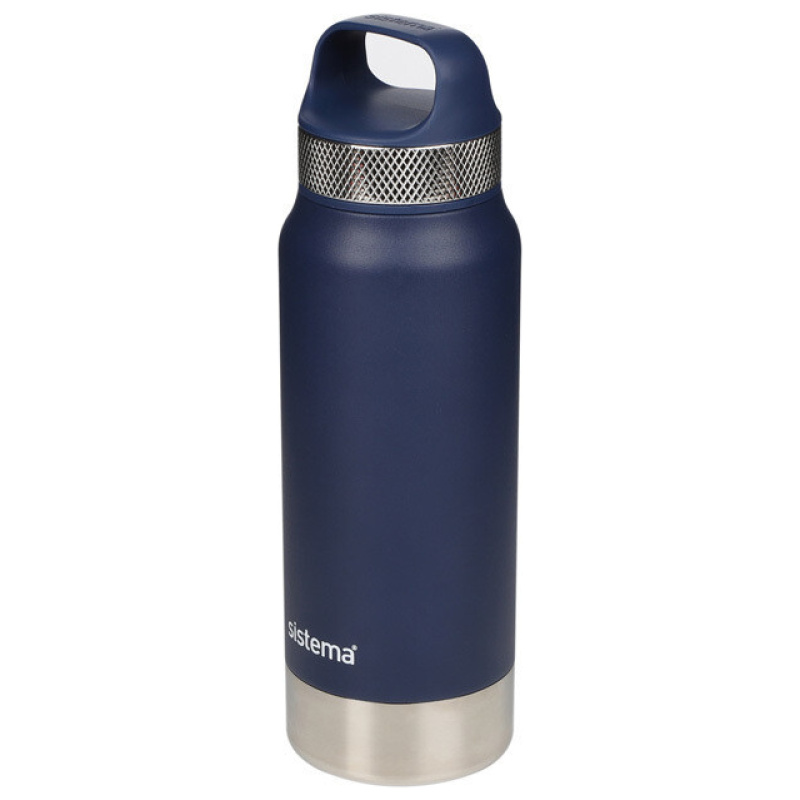Hydrate Stainless Steel Water Bottle - 650ML - Blue